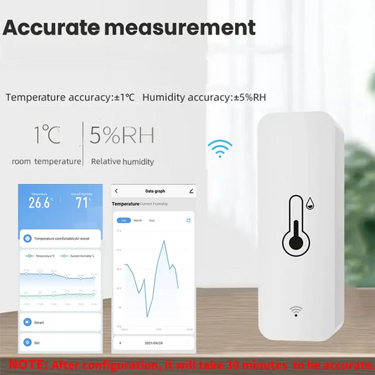SmartLife WiFi Temp & Humidity Sensor