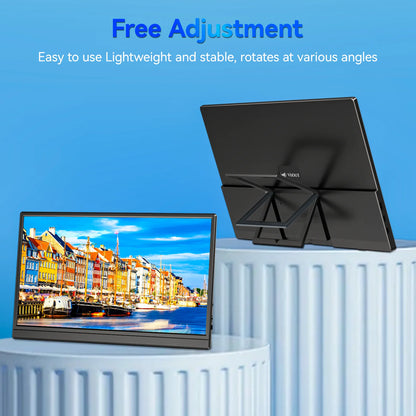 1080P Portable Monitor - 15.6" External Screen