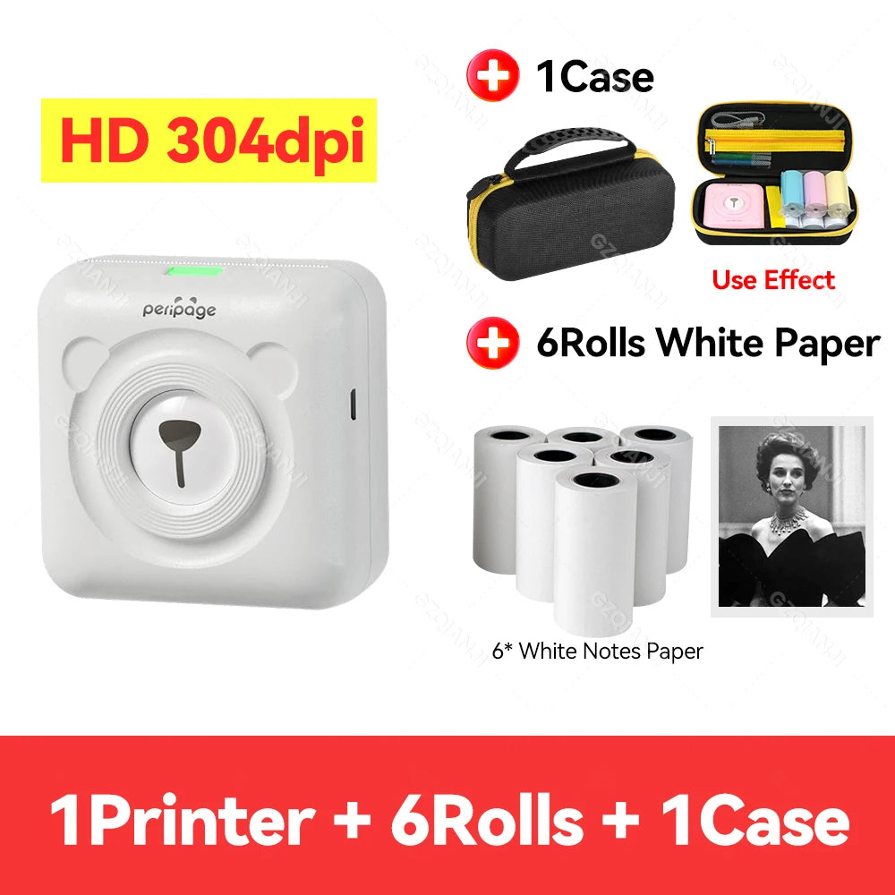 Peripage A6 Mini Thermal Photo Printer