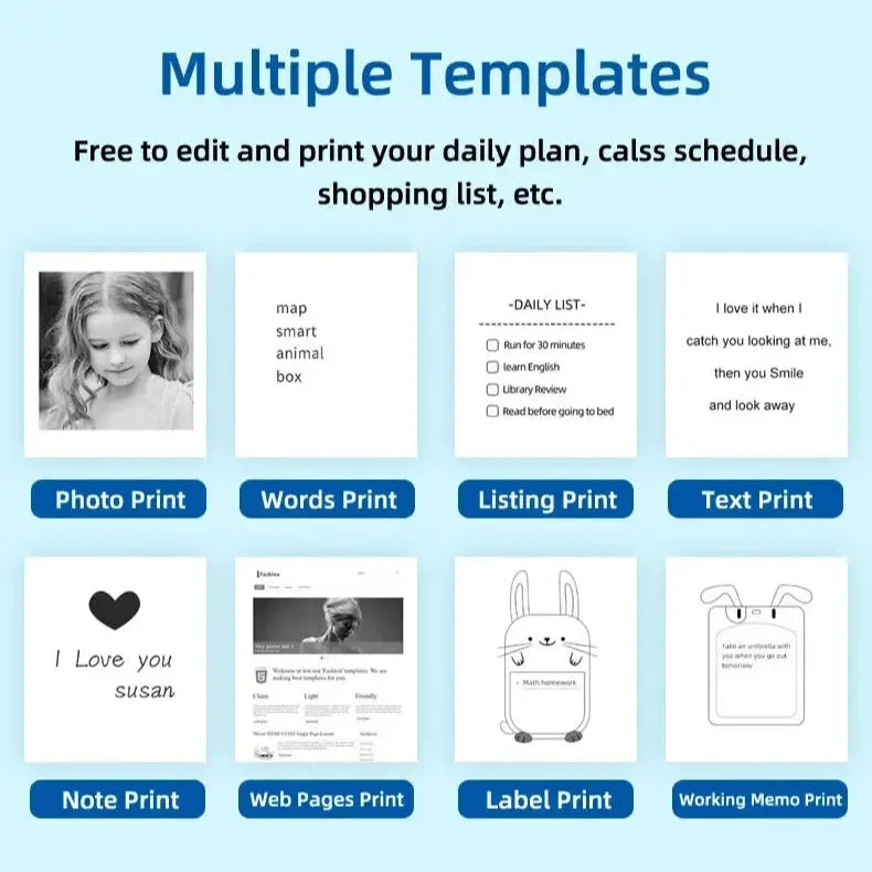 Mini CAT Thermal Bluetooth Printer