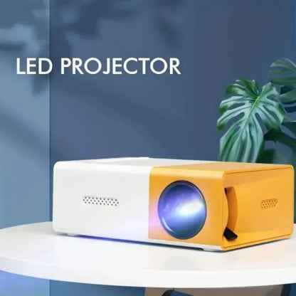 YG300 PRO Mini HD Projector - Portable Home Theater for Kids & Outdoors.