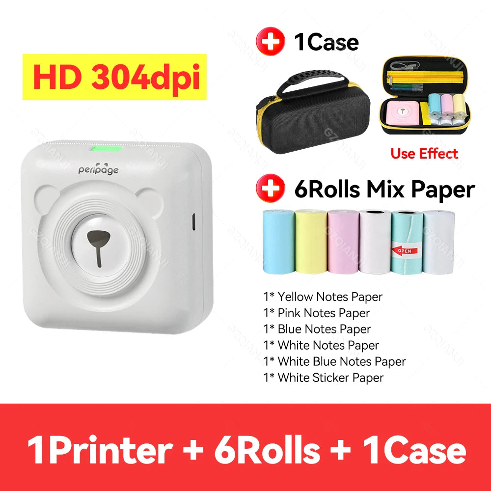 Peripage A6 Mini Thermal Photo Printer