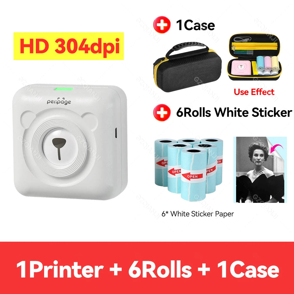 Peripage A6 Mini Thermal Photo Printer